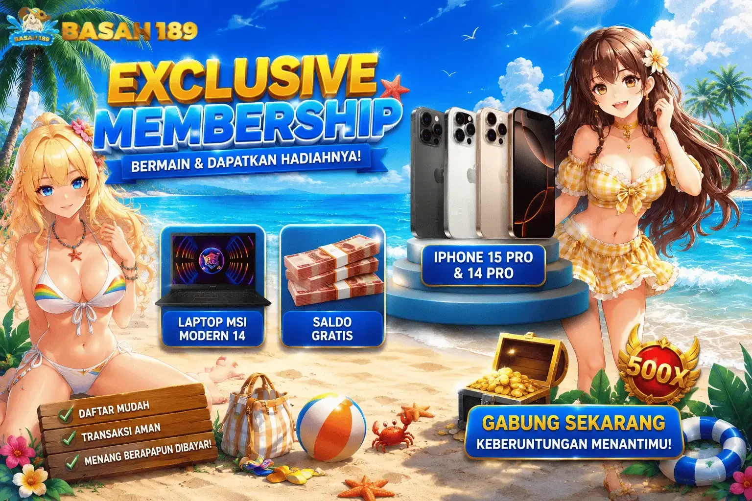 POP UP BASAH189